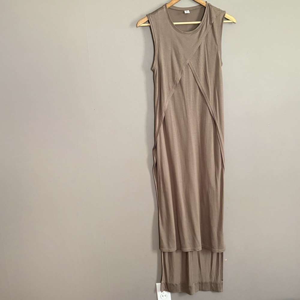 O Kimberly Ovitz Enyo Cross Front Sleeveless Dress
